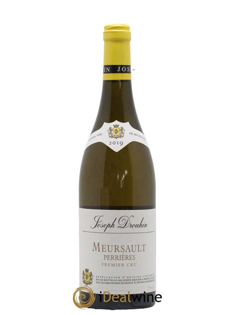 Acheter Meursault 1er Cru Perrières Joseph Drouhin 2019 Lot 2772