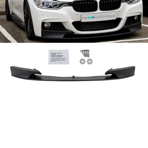 Frontspoiler Sport Performance Schwarz Matt Passt F R Bmw Er F F