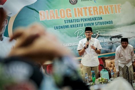 Menparekraf Berikan Kiat Sukses Bisnis Untuk Pelaku Ekraf Dan Umkm