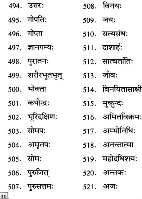 Shree Vishnu Sahastranaama 1000 Names Of Lord Vishnu In Sanskrit And