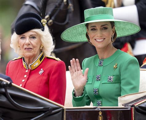 Moda Estate 2023 Vestito Verde Kate Middleton Trooping The Colour