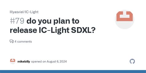 Do You Plan To Release IC Light SDXL Issue 79 Lllyasviel IC Light