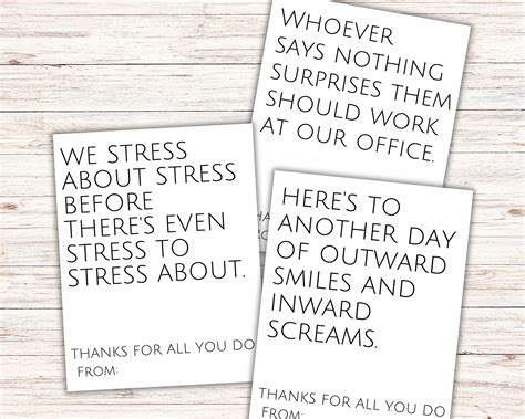 Funny Employee Appreciation Day Printable Employee Appreciation Cards Co Worker Thank You