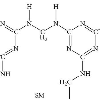 A Chemical Structure Of Pristine Melamine Sponge B Chemical