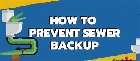 How To Prevent Sewer Backup Find Out How The Pipe Doctor