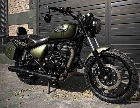 modified royal enfield meteor   deserves  attention