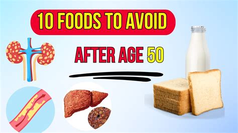 Stop Shortening Your Life Avoid These 10 Foods After Age 50 Youtube