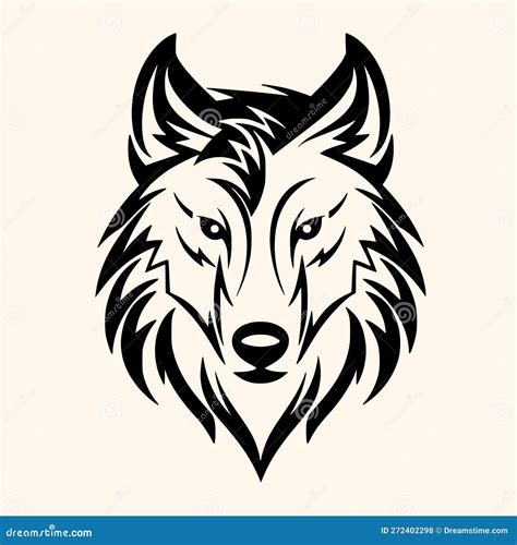 Vector De Lobo Para Logotipo O Dibujo De Icono Ilustración De Estilo