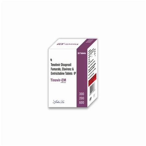 Tenofovir Disoproxil Fumarate 300 Mg And Emtricitabine 200 Mg And