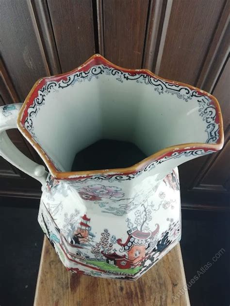 Antiques Atlas Large Masons Ironstone Jug Ac048a1136