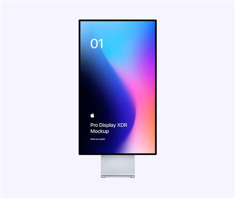 Free Apple Pro Display Xdr Mockup Psd