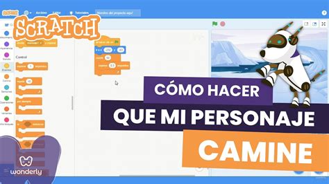 Curso de Scratch para niños Cómo hacer que mi personaje camine