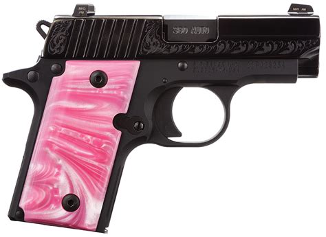 Sig Sauer 238380bssesp P238 Pink Pearl 380 Acp 61 Pink Pear