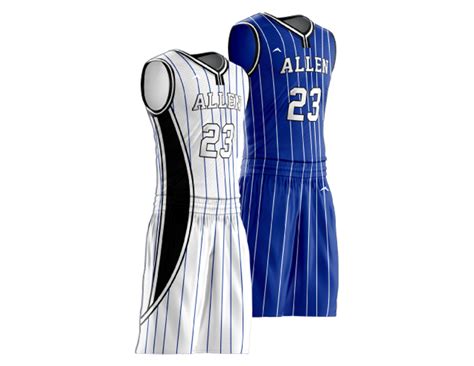 Reversible Basketball Uniform Sublimated 517 - Allen Sportswear