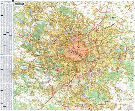 Koop Stadsplattegrond Parijs Met Straatnamenindex Voordelig