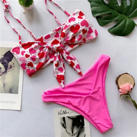 Swimwear Manufacturers Fashion Women Sexy Swimsuit Strapless Two Pieces Polyester Beach Bikini