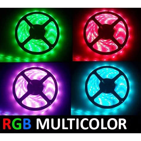 Tira Leds 5050 Rgb 4 5mt Exterior E Interior Multicolor 240 00 En