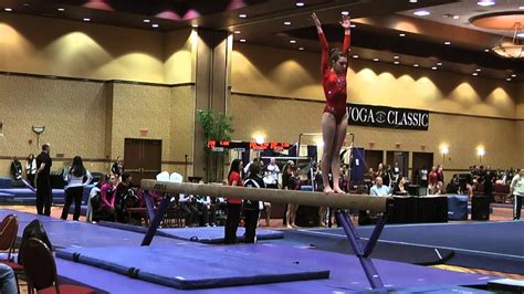 Megan Tripp Beam 2014 Woga Classic Youtube