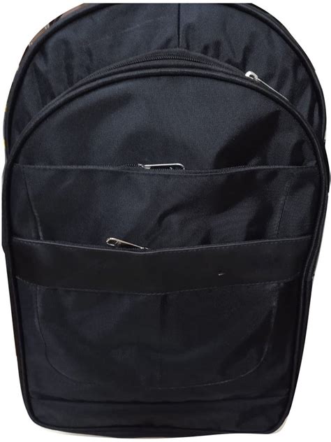 Polyester Black Plain Laptop Backback Capacity 10kg At Rs 250 In New