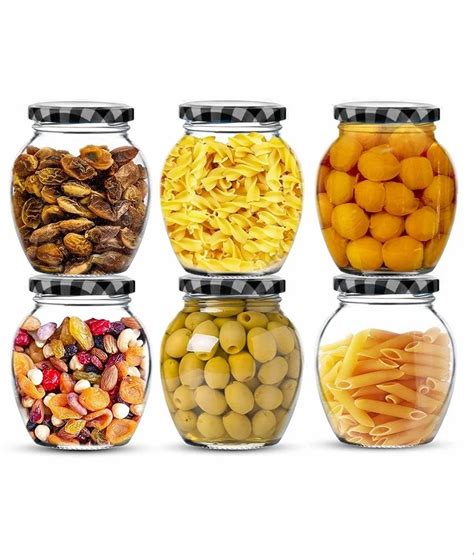 Ml Yera Glass Jar For Dry Fruits Storage At Rs Piece In