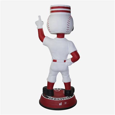 Mr. Redlegs Cincinnati Reds 3 Ft Mascot Bobblehead FOCO