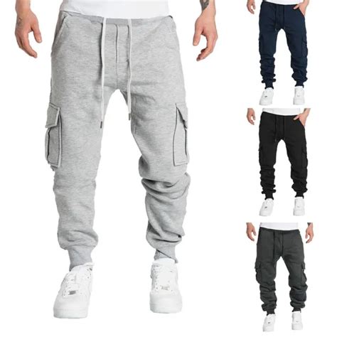 PANTALON DE JOGGEUR D Contract Tendance Homme Pantalon De Surv Tement