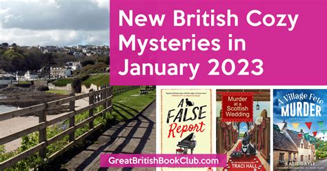 26 FUN NEW BRITISH COZY MYSTERIES IN JANUARY 2023 Great British Book Club