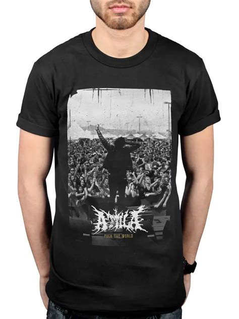 Attila Crowd Unisex T Shirt Band Merch Chaos Guilty Pleasure Fallacy Fa ...