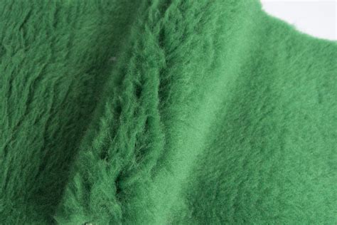 Tissu Fausse Fourrure Vetbed Vert For T Au M Tre Sp Cial Tapis Et