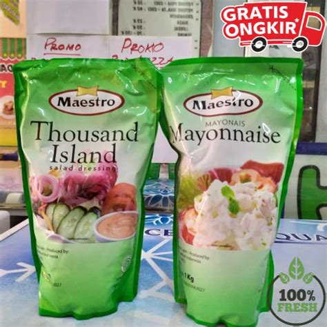 Jual MAYONNAISE MAESTRO 1KG THOUSAND ISLAND 1KG HARGA SPESIAL