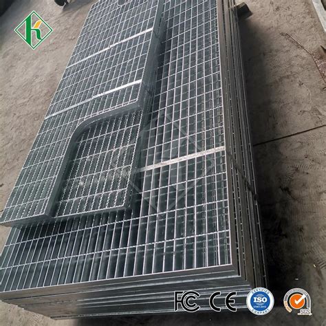 Kaiheng Plain Plate Steel Grating Fabricators Steel Grating Channel