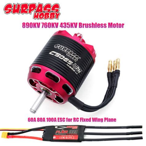 Surpass Hobby Kv Kv Kv B Rstenloser Motor Esc Combo F R Rc