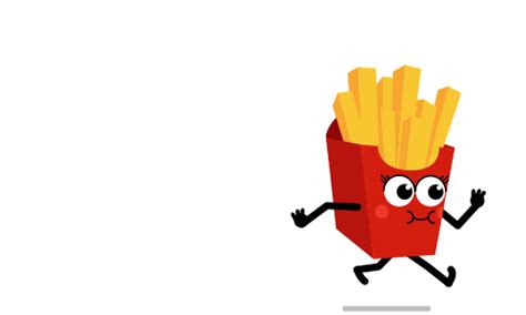 french fries gif gifcen
