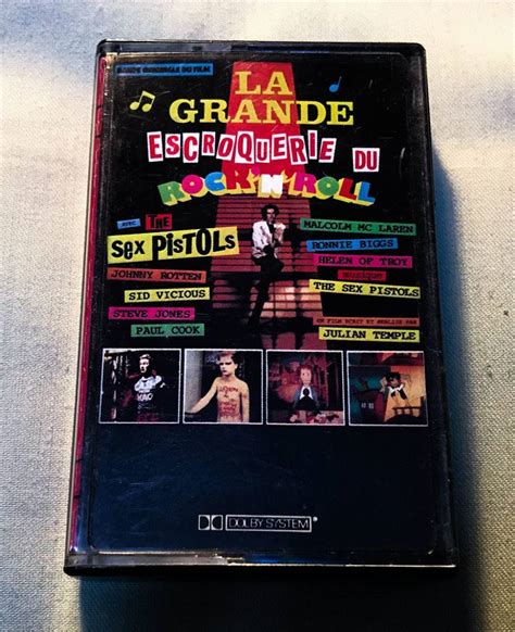 目立った傷や汚れなし フランスORG カセットテープ SEX PISTOLS LA GRANDE ESCROQUERIE DU R R