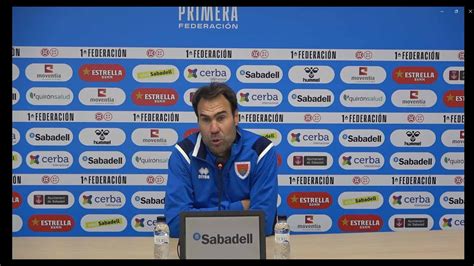 Rueda De Prensa I Aki Bea Post Partido C E Sabadell C D Numancia