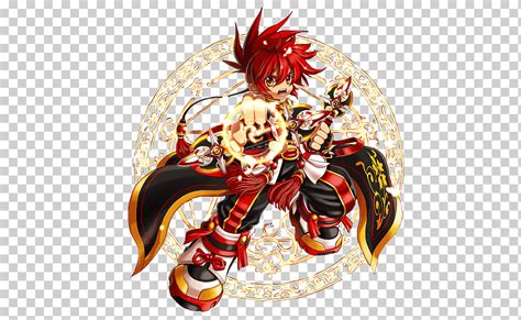 Gran persecución elsword jin sieghart elesis diverso personaje de