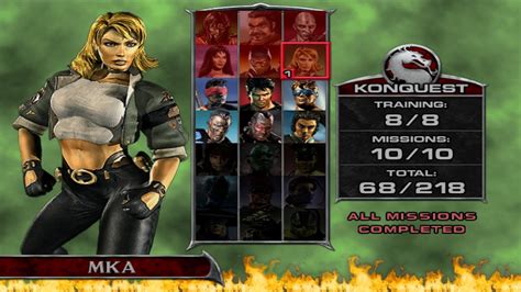 Mortal Kombat Deadly Alliance Pcsx2 Konquest Mode 6 Sonya Blade