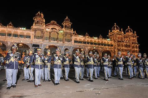 Police Band enthrals audience at Palace - Star of Mysore