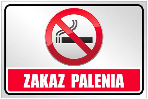 Zakaz Palenia Tabliczka X Pcv Mm E Papieros Tablica Zadruk Uv Wr