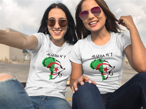 T Shirt Algeria N Tee Shirt Foot Can