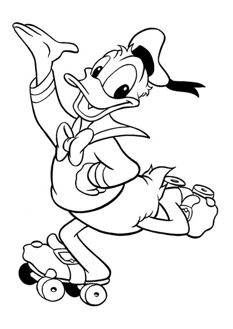 Free Printable Donald Duck Coloring Pages For Kids