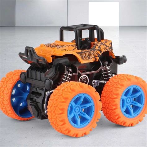 Inertia Stunt Buggy Toys Drop-proof Friction Powered Vehicles Toys for Boys Girls Toddler ...