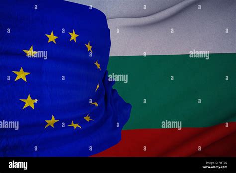 Bulgaria, European Union Flag Stock Photo - Alamy