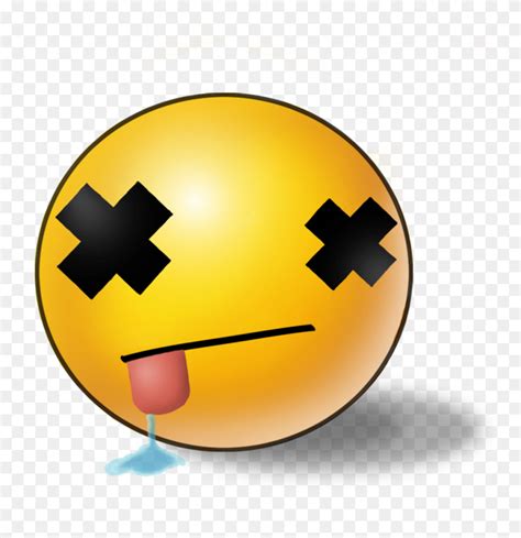 Dead Clipart Emoji Dead Emoji Png Download 5445020 Pinclipart