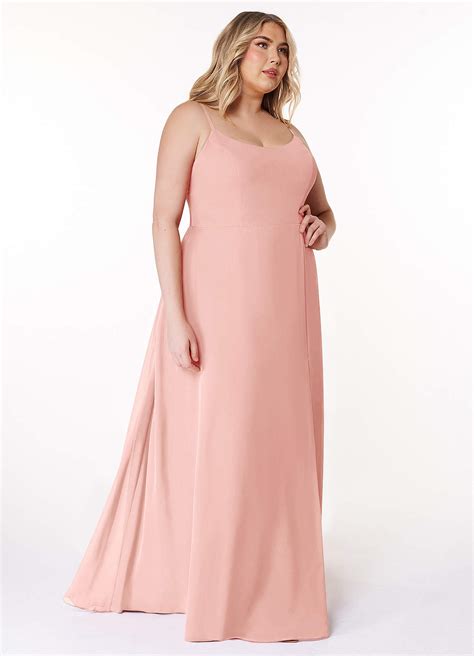 Azazie Moira Rosette Bridesmaid Dresses Azazie