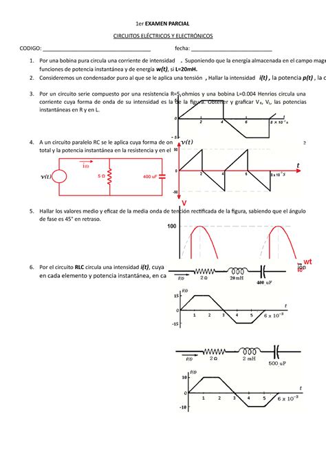 Er Examen Parcial Ckts Er Examen Parcial Circuitos