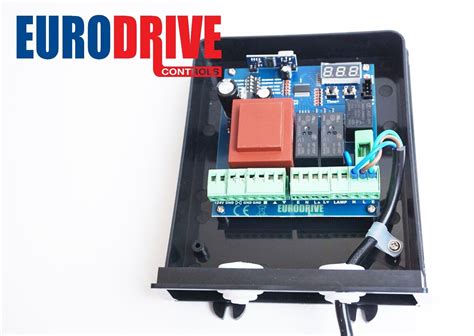 Eurodrive Roller Shutter Remote Control Panel Kit With 2 X Remote