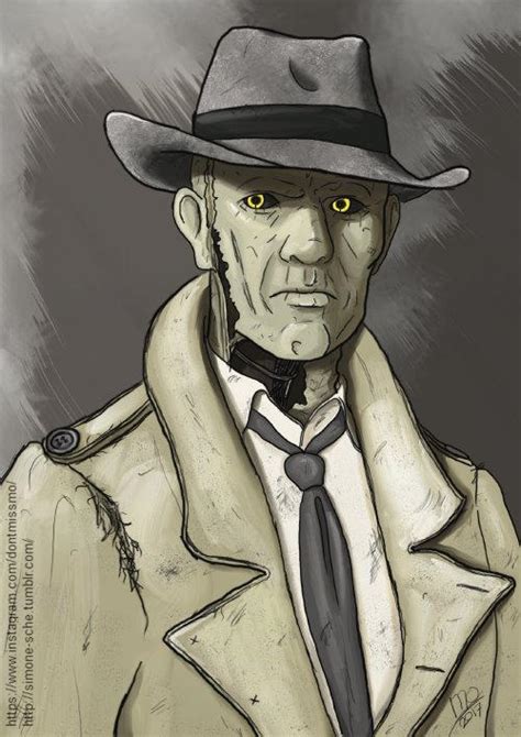 Fallout 4 Nick Valentine By Simone Sche On Deviantart