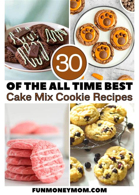 30 Incredible Cake Mix Cookie Recipes - Fun Money Mom