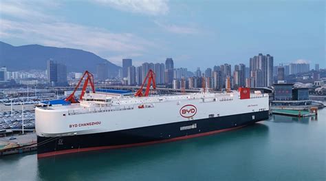 ᐅ BYD Lanza Su Segundo Barco Y Zarpa A Europa Con 5 000 Vehículos